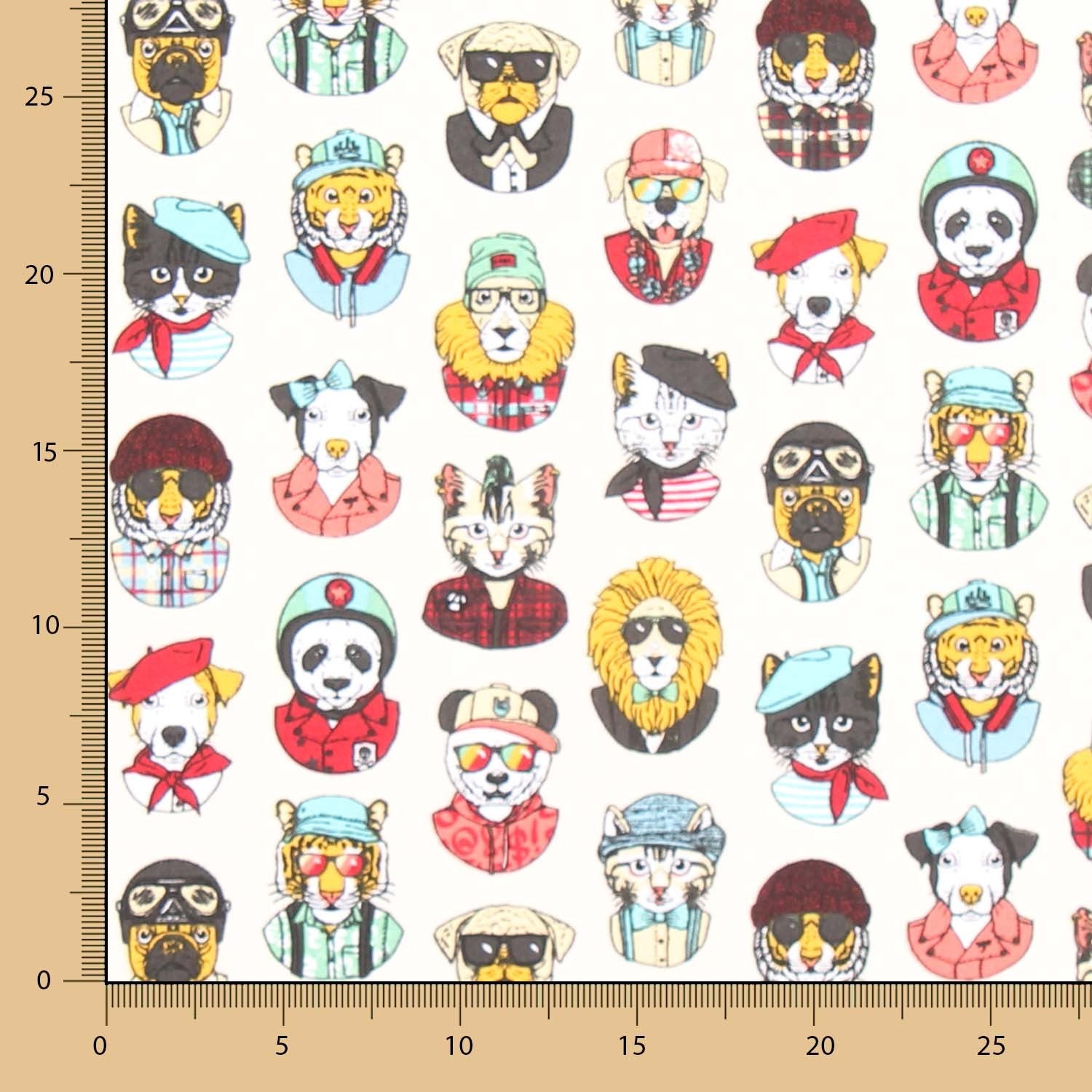 Popeline Personality Animals - Ribes y Casals