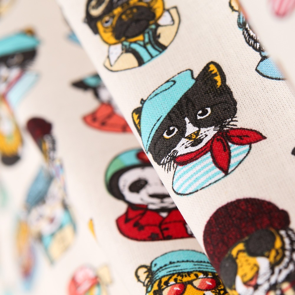 Popeline Personality Animals - Ribes y Casals