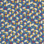 Popeline Pétalas Azul - Ribes y Casals