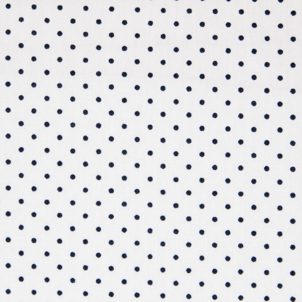 Popeline Petit Dots Azul Marinho - Ribes y Casals