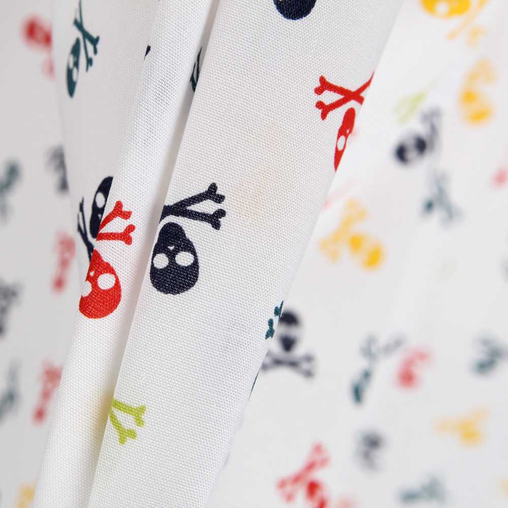 Tecido Popeline Piratas Colorido - Ribes y Casals