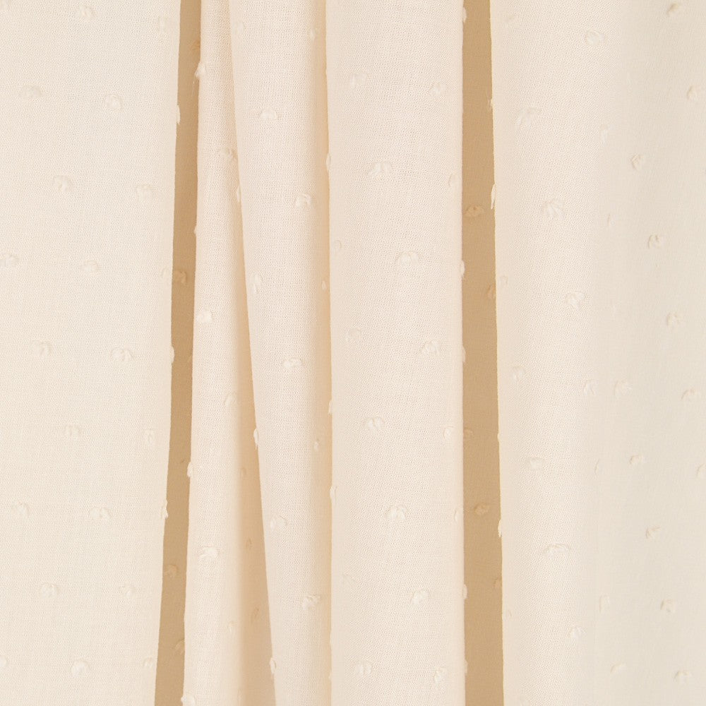 Plumeti de Algodão Creme - Ribes y Casals