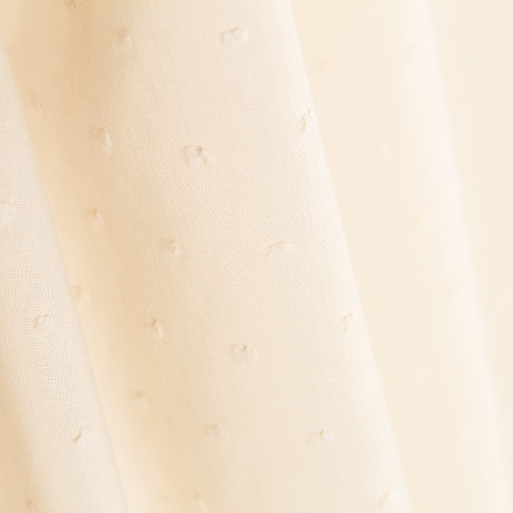 Plumeti de Algodão Creme - Ribes y Casals