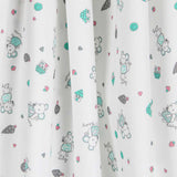 Tecido Popeline Ratinhos Verde - Ribes y Casals