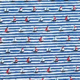 Popeline Veleiros Azul - Ribes y Casals