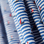 Popeline Veleiros Azul - Ribes y Casals