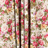 Popeline Retro Floral Cru - Ribes y Casals