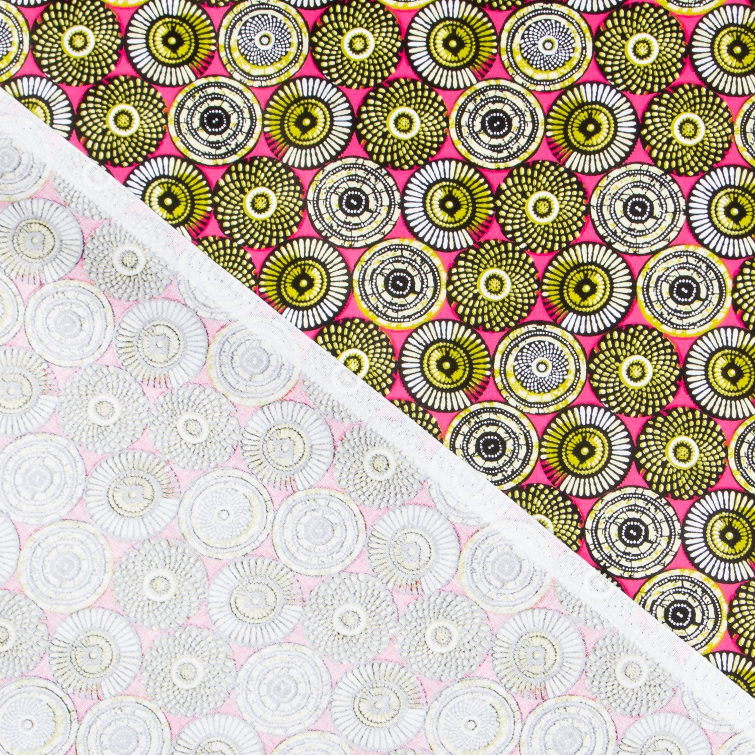 Popeline Wheel Fucsia - Ribes y Casals