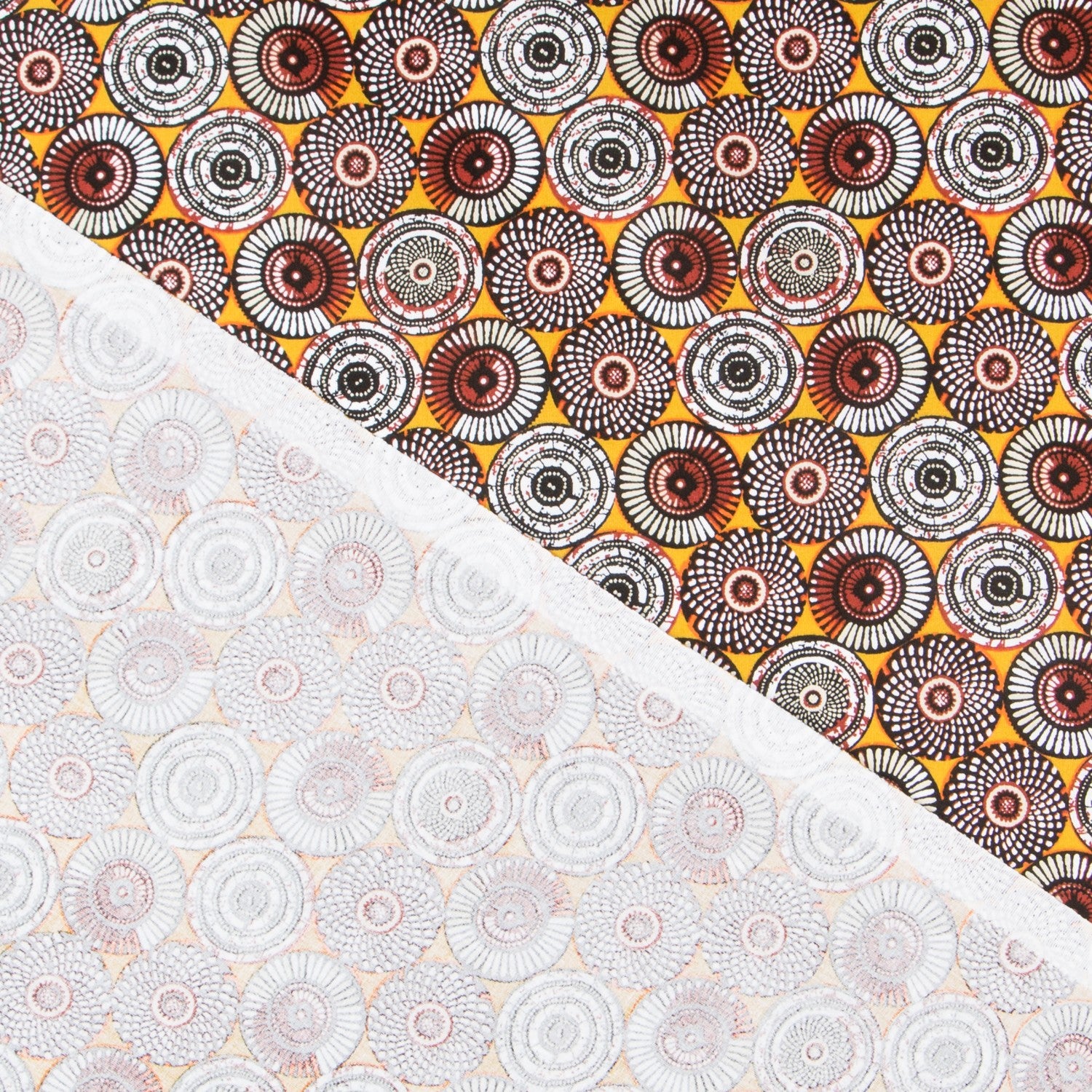 Popeline Ocre de Rodas - Ribes y Casals