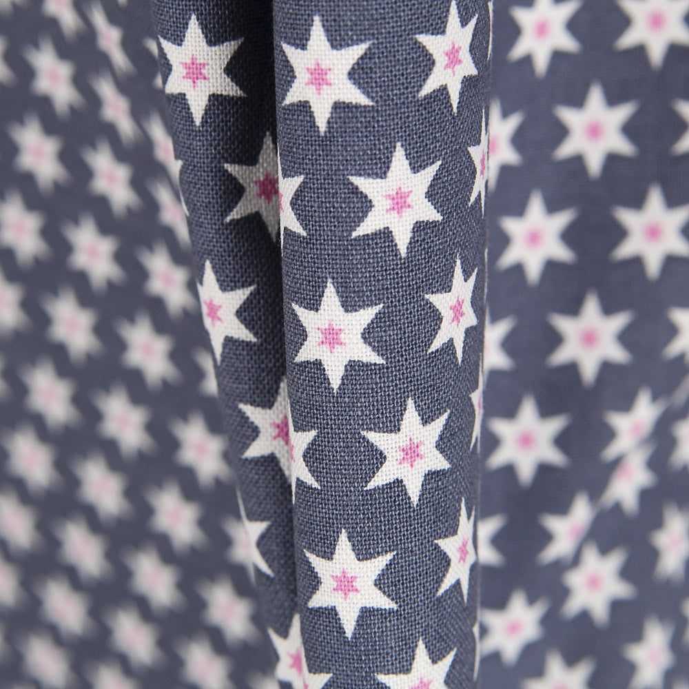 Popeline Stars Rosa - Ribes y Casals