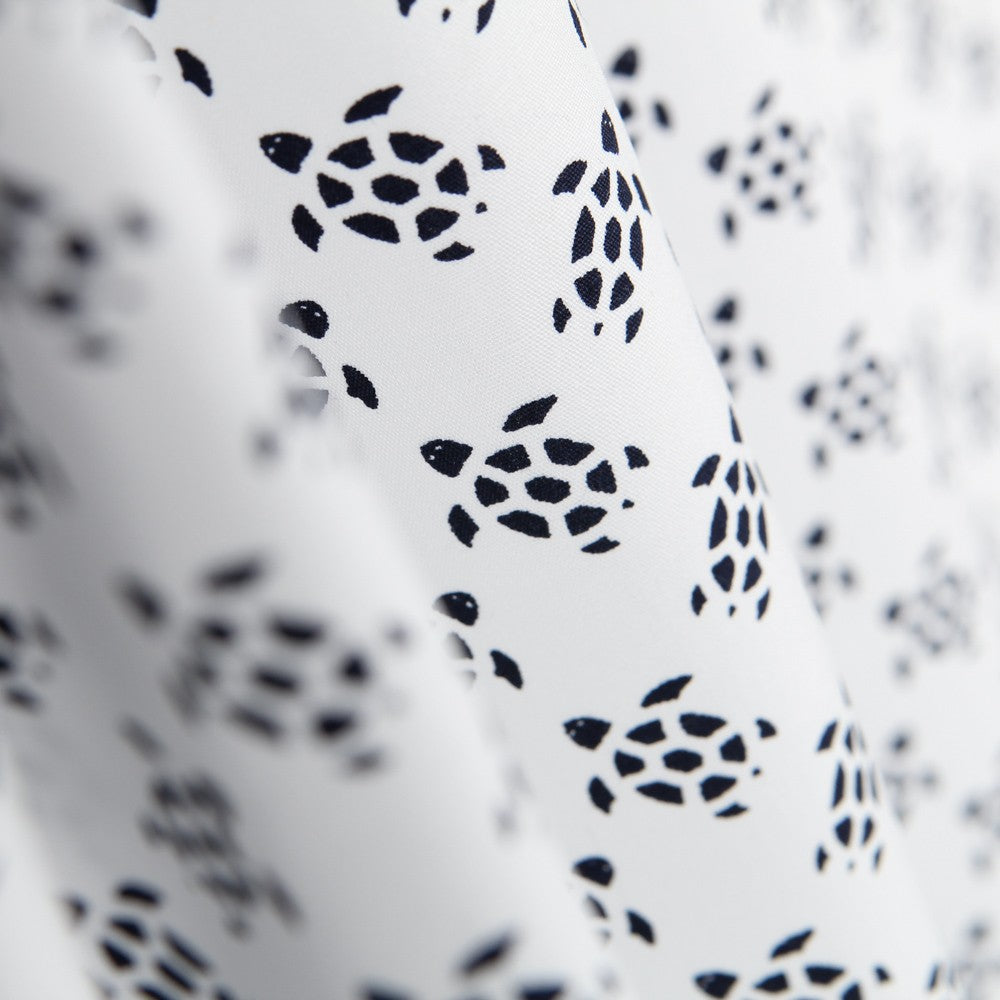 Popeline Tartarugas Branca - Ribes y Casals