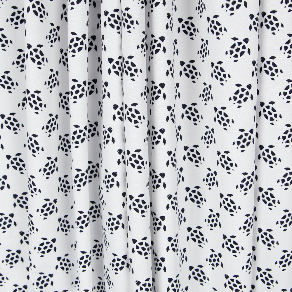 Popeline Tartarugas Branca - Ribes y Casals