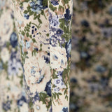 Popeline Vintage Floral Azul - Ribes y Casals