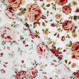 Popeline Vintage Floral Fúcsia - Ribes y Casals