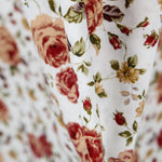 Popeline Vintage Floral Fúcsia - Ribes y Casals