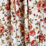 Popeline Vintage Floral Fúcsia - Ribes y Casals