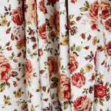 Popeline Vintage Floral Fúcsia - Ribes y Casals