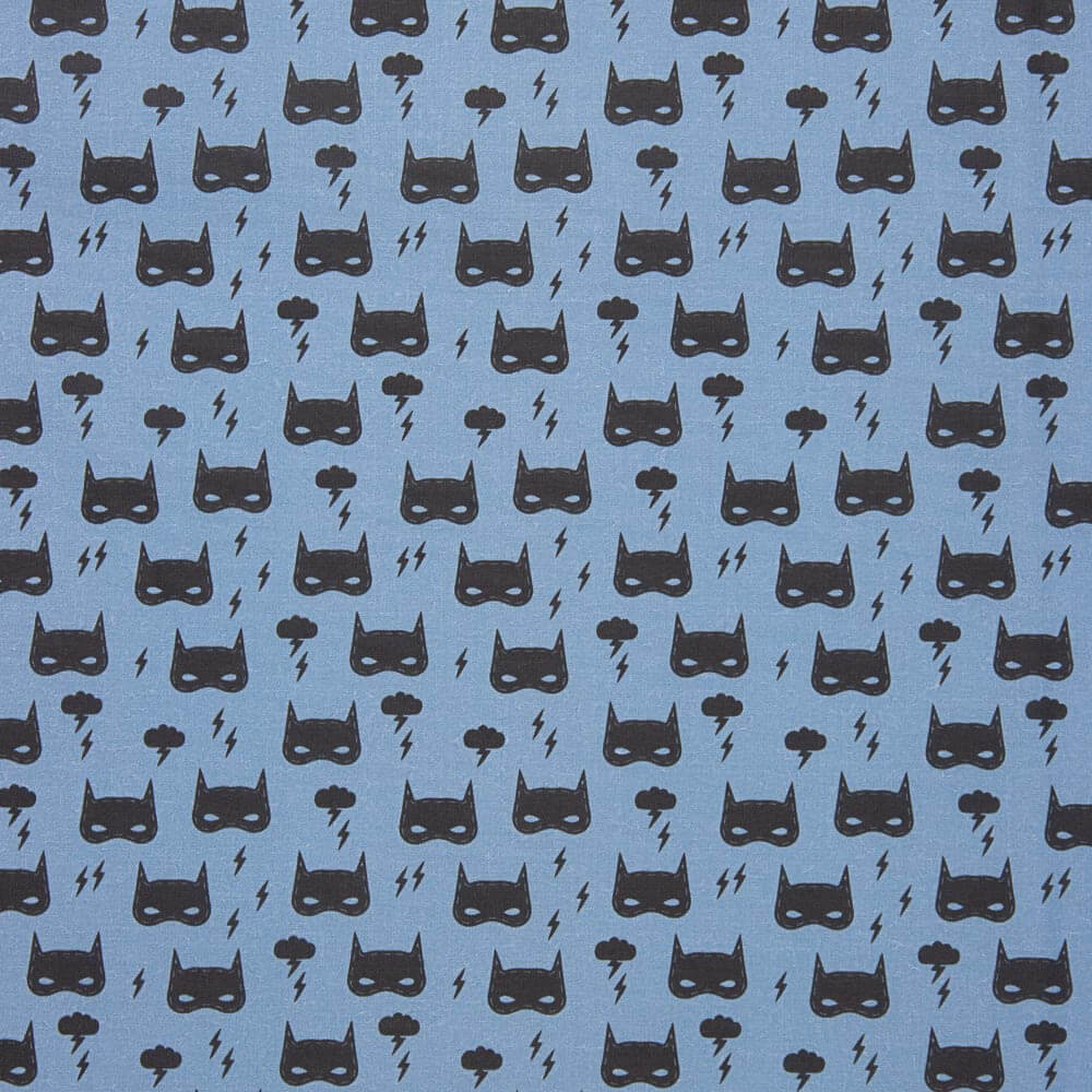 Popeline  Algodão O Zorro Jeans - Ribes y Casals