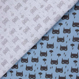 Popeline  Algodão O Zorro Jeans - Ribes y Casals