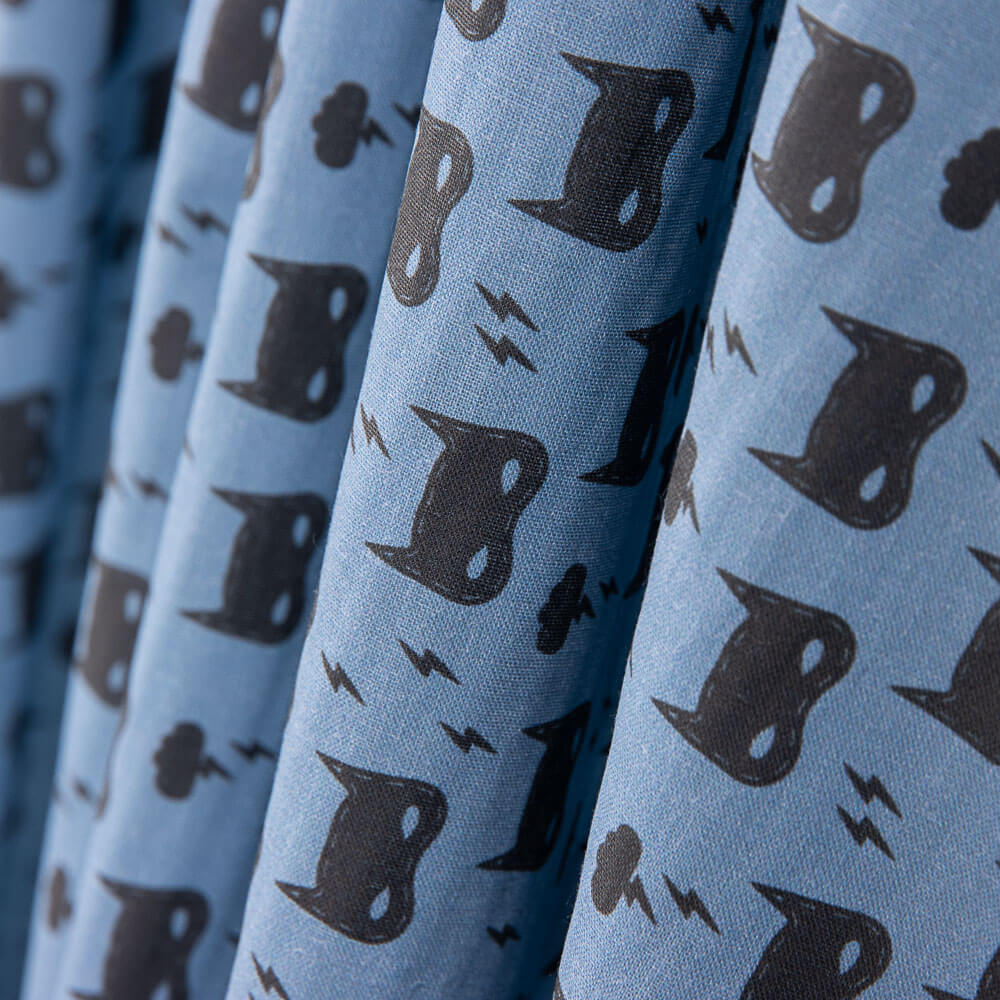 Popeline  Algodão O Zorro Jeans - Ribes y Casals