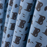 Popeline  Algodão O Zorro Jeans - Ribes y Casals