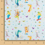 Popeline De Algodão Estampado Animais Infantis - Ribes y Casals