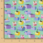 Popeline De Algodão Estampado Gatos - Ribes y Casals