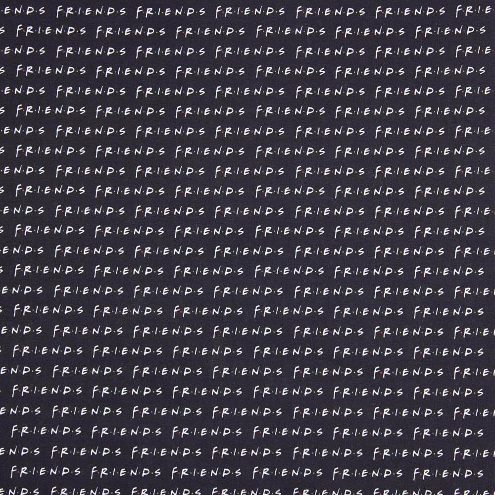 Popeline Algodão Friends - Ribes y Casals