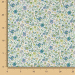 Popeline De Algodão Lyon Verdes - Ribes y Casals