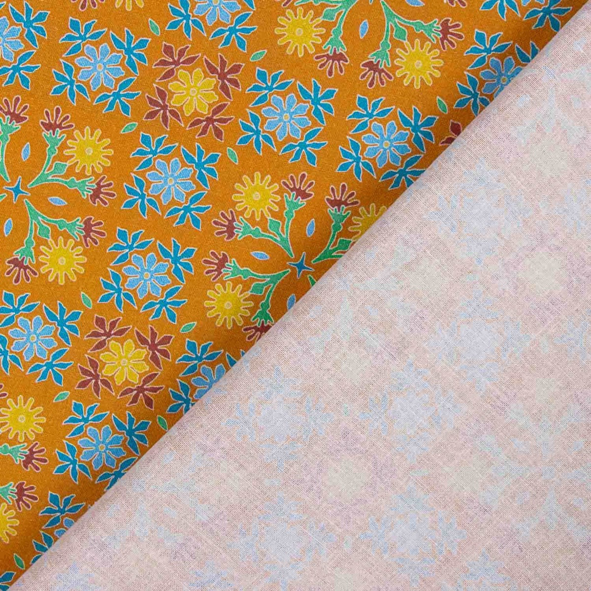 Popeline De Algodão Nimes Laranja - Ribes y Casals