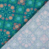 Popeline De Algodão Nimes Turquesa - Ribes y Casals