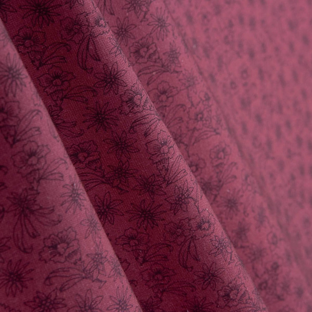 Popeline De Algodão Niza Roxo - Ribes y Casals