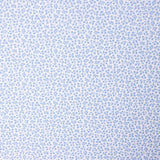 Popeline Algodão Orgânico Flor Mini Azul - Ribes y Casals