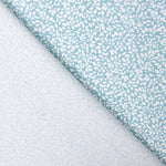 Popeline Algodão Orgânico Ramos Turquesa - Ribes y Casals