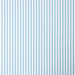 Popeline Algodão Orgânico Listras Turquesa - Ribes y Casals