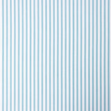 Popeline Algodão Orgânico Listras Turquesa - Ribes y Casals