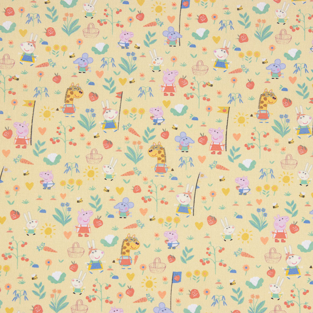 Popeline Algodão Peppa Pig - Ribes y Casals