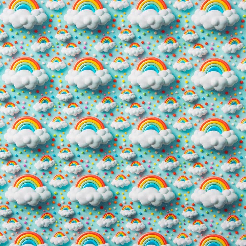 Popeline Algodão Rainbow - Ribes y Casals