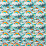 Popeline Algodão Rainbow - Ribes y Casals