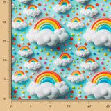 Popeline Algodão Rainbow - Ribes y Casals