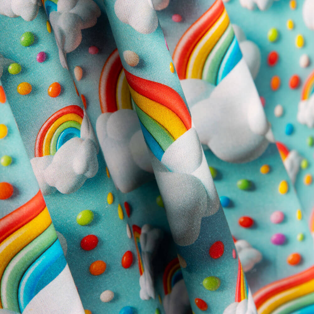 Popeline Algodão Rainbow - Ribes y Casals