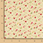 Popeline Algodão Roxana Bege - Ribes y Casals