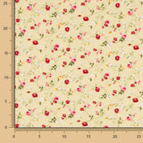 Popeline Algodão Roxana Bege - Ribes y Casals