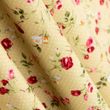 Popeline Algodão Roxana Bege - Ribes y Casals