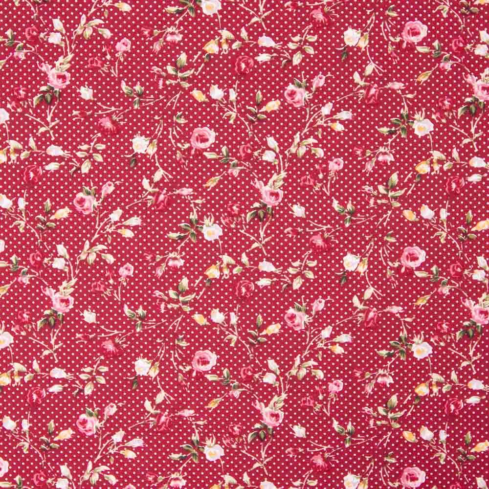 Popeline Algodão Roxana Granada - Ribes y Casals