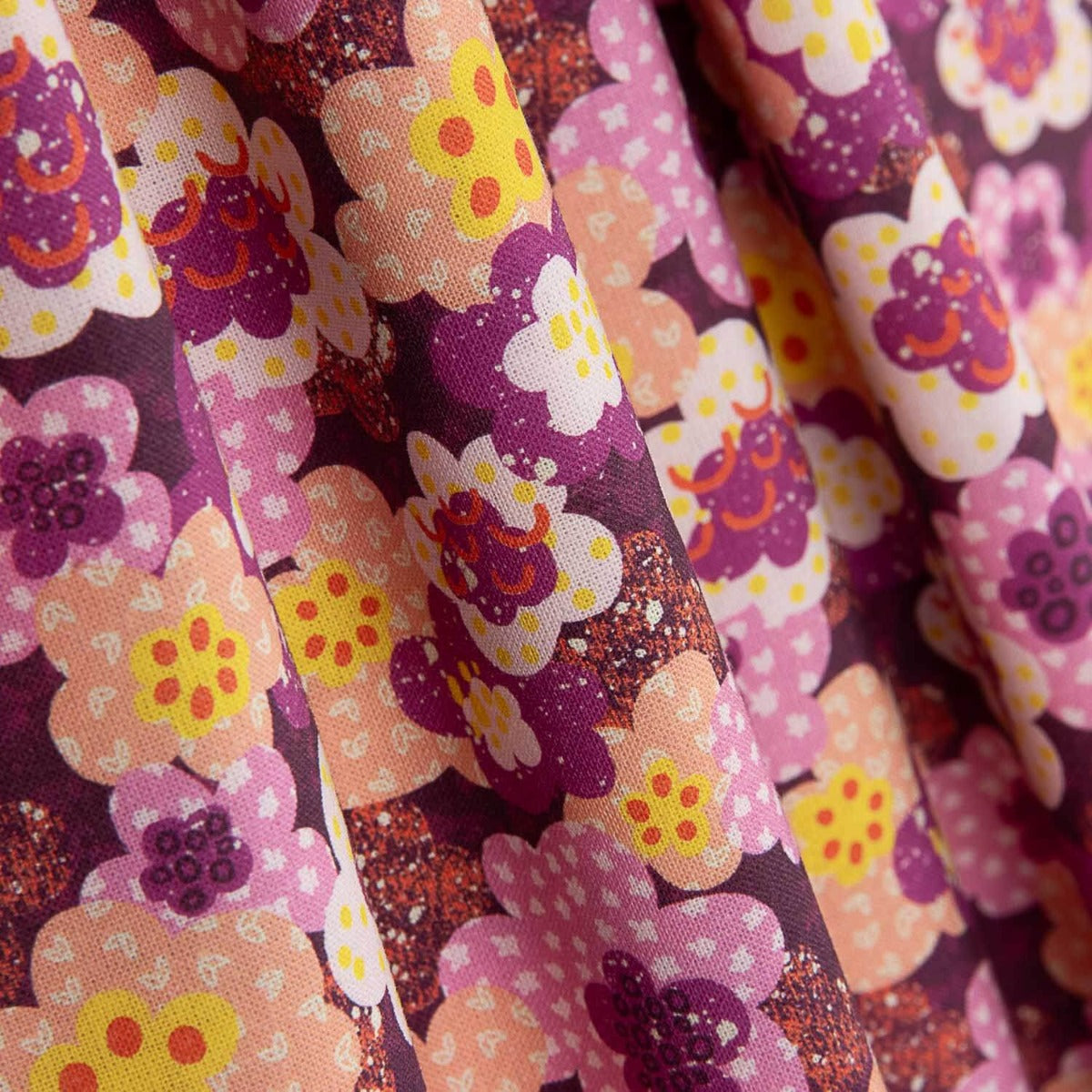 Popeline De Algodão Ruan Malva - Ribes y Casals