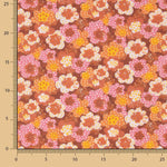 Popeline De Algodão Ruan Vermelho - Ribes y Casals