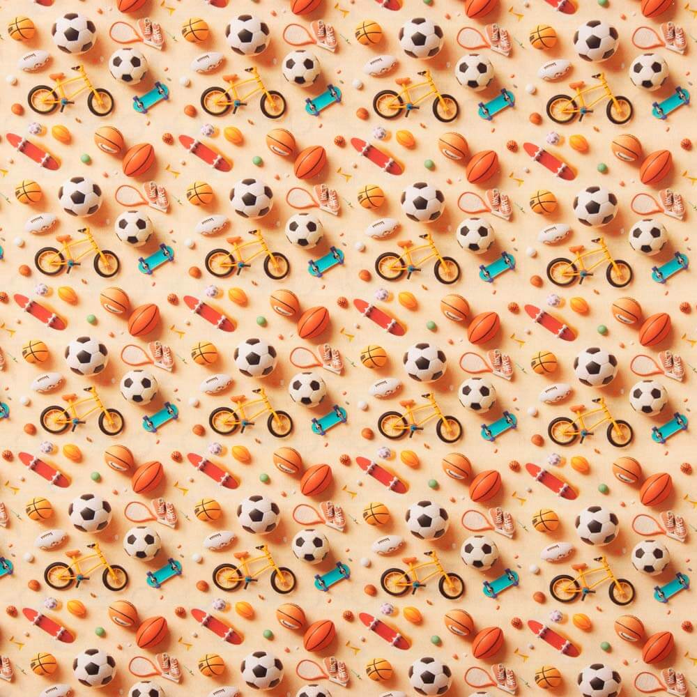 Popelín Algodón Sports - Ribes y Casals