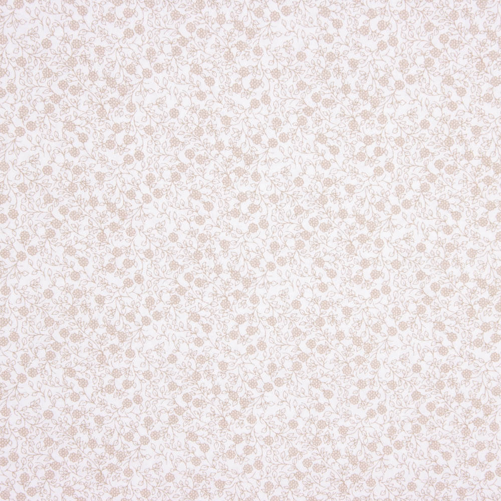 Popeline Algodão Viena Branco - Ribes y Casals