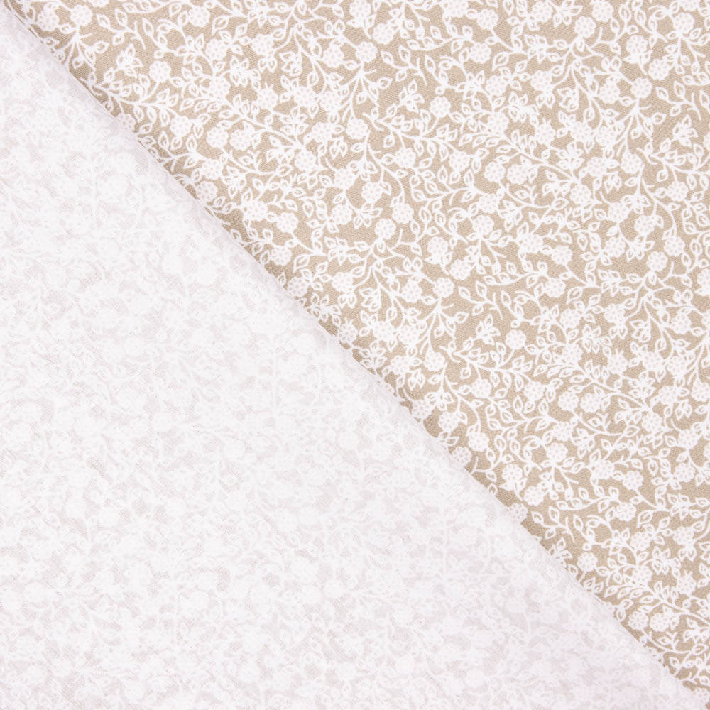 Popeline Algodão Vienna Cinza Suave - Ribes y Casals